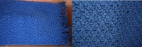 Strickschal "Bleib treu"